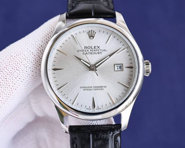 白 金 最新2024爆款主推 劳力士 Rolex 男士腕表 采用独特的表盘设计 搭配而来的是更高档奢华的劳力士 初识劳力士必憧憬有朝一日能拥有它 戴上劳力士必顺